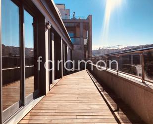 Terrace of Attic to rent in Vigo   with Air Conditioner, Heating and Parquet flooring