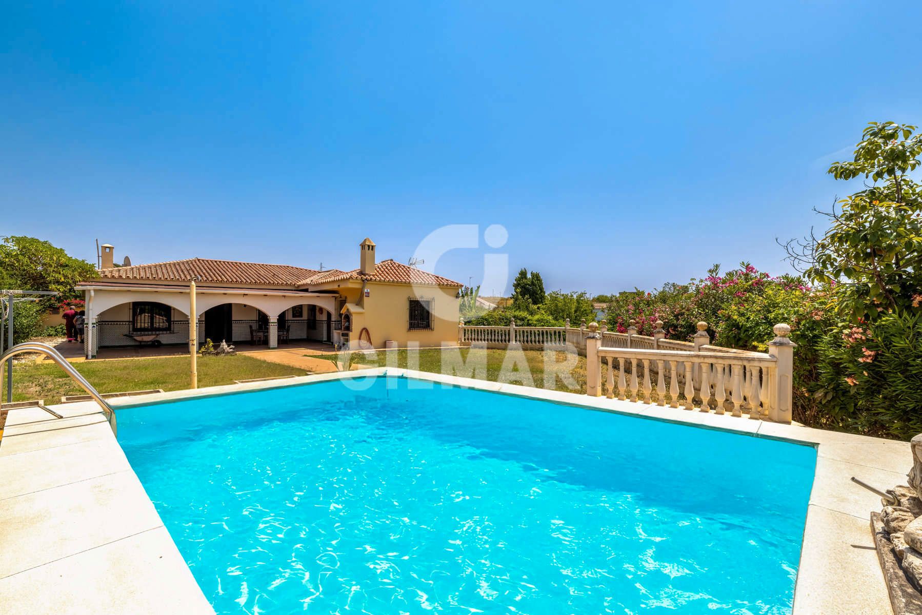Piscina de Casa o xalet en venda en Estepona amb Jardí privat i Piscina