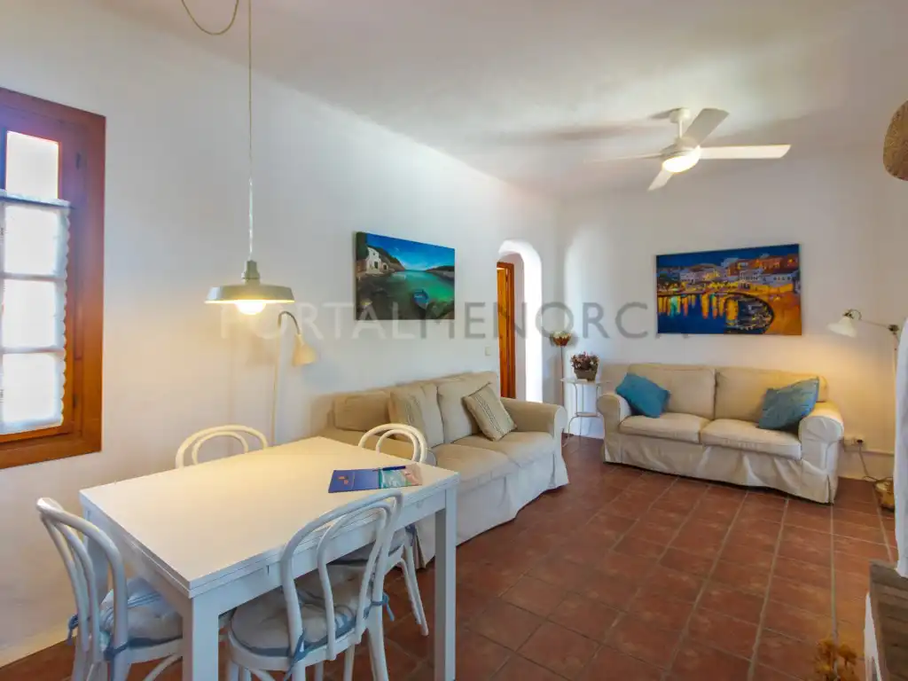 Sala de estar de Apartamento en venta en Es Mercadal con Aire acondicionado y Terraza