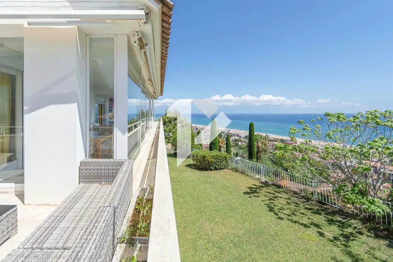 Exterior view of Houses for sale in Castelldefels  with Private garden, Terrace and Community pool