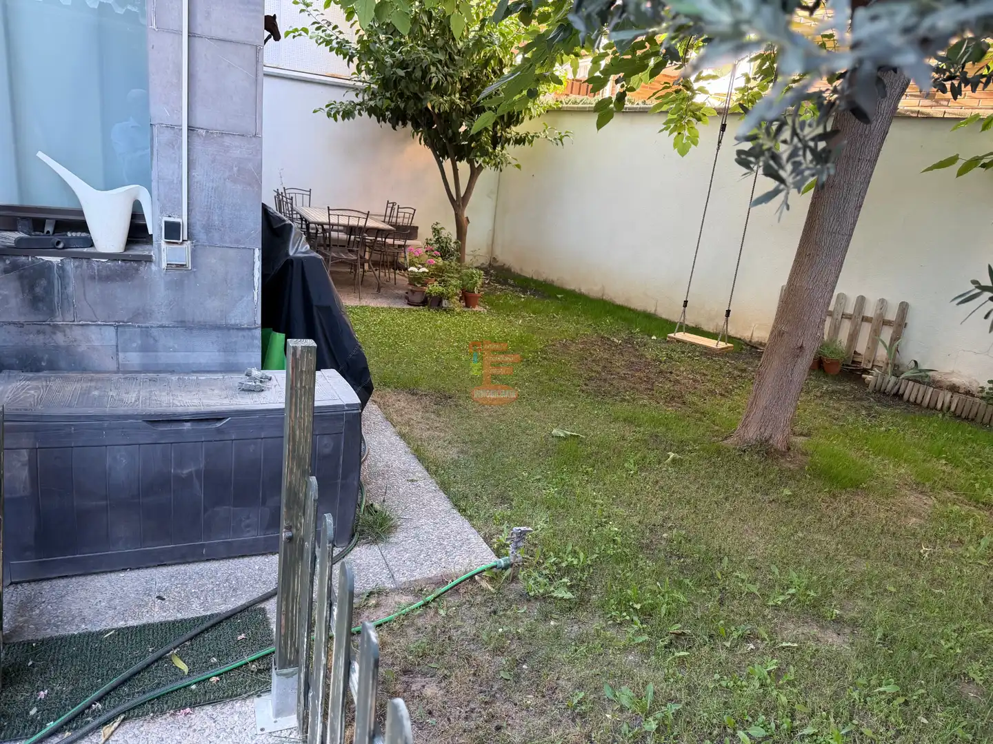 Garden of Houses for sale in Zaragoza  with Air Conditioner, Heating and Private garden