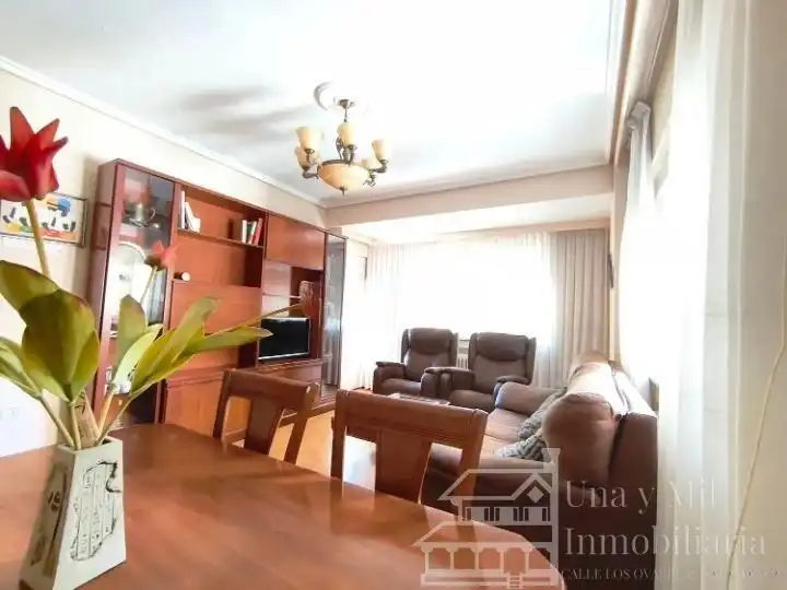 Sala de estar de Piso en venta en Salamanca con Calefacción, Parquet y Terraza