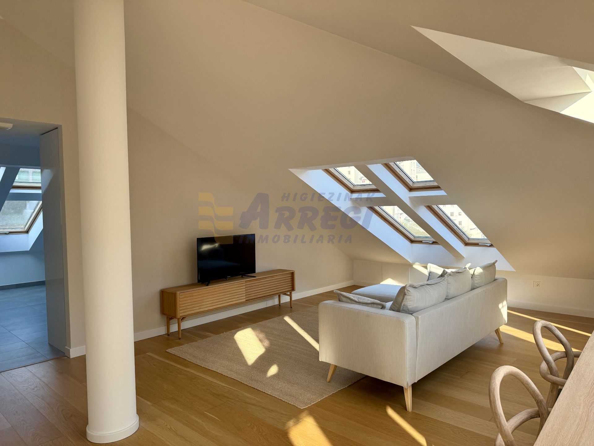 Sala de estar de Ático en venta en Eibar con Calefacción