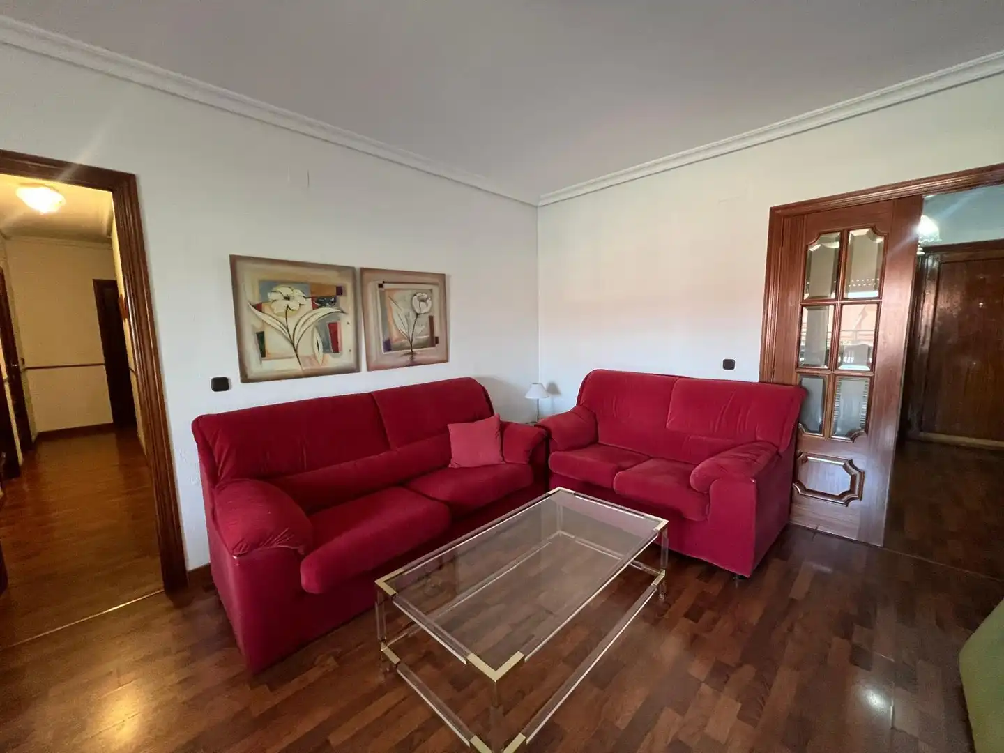 Sala de estar de Piso en venta en Cáceres con Aire acondicionado, Calefacción y Terraza