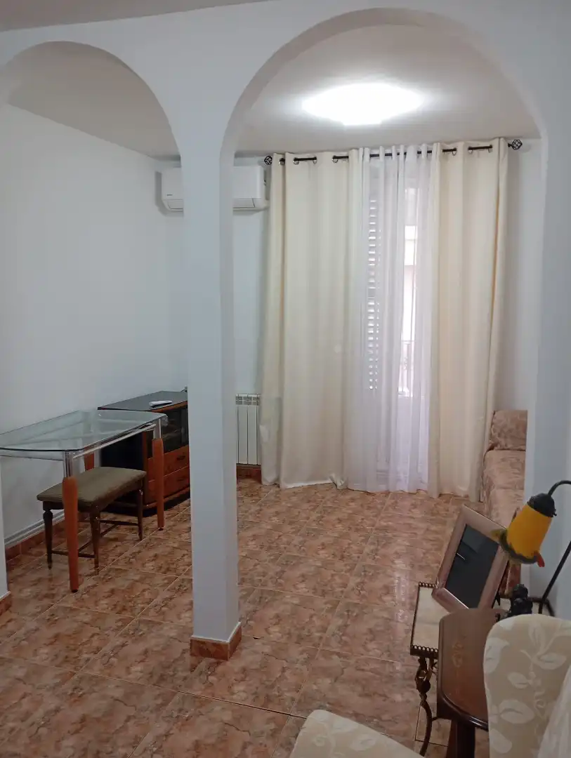 Bedroom of Flat for rent in Madrid  with Air Conditioner, Heating and Terrace