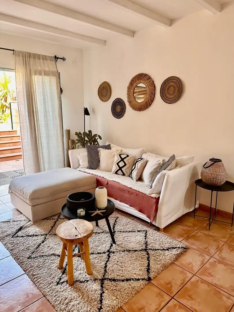 Living room of Houses for rent in Manacor  with Air Conditioner, Private garden and Terrace