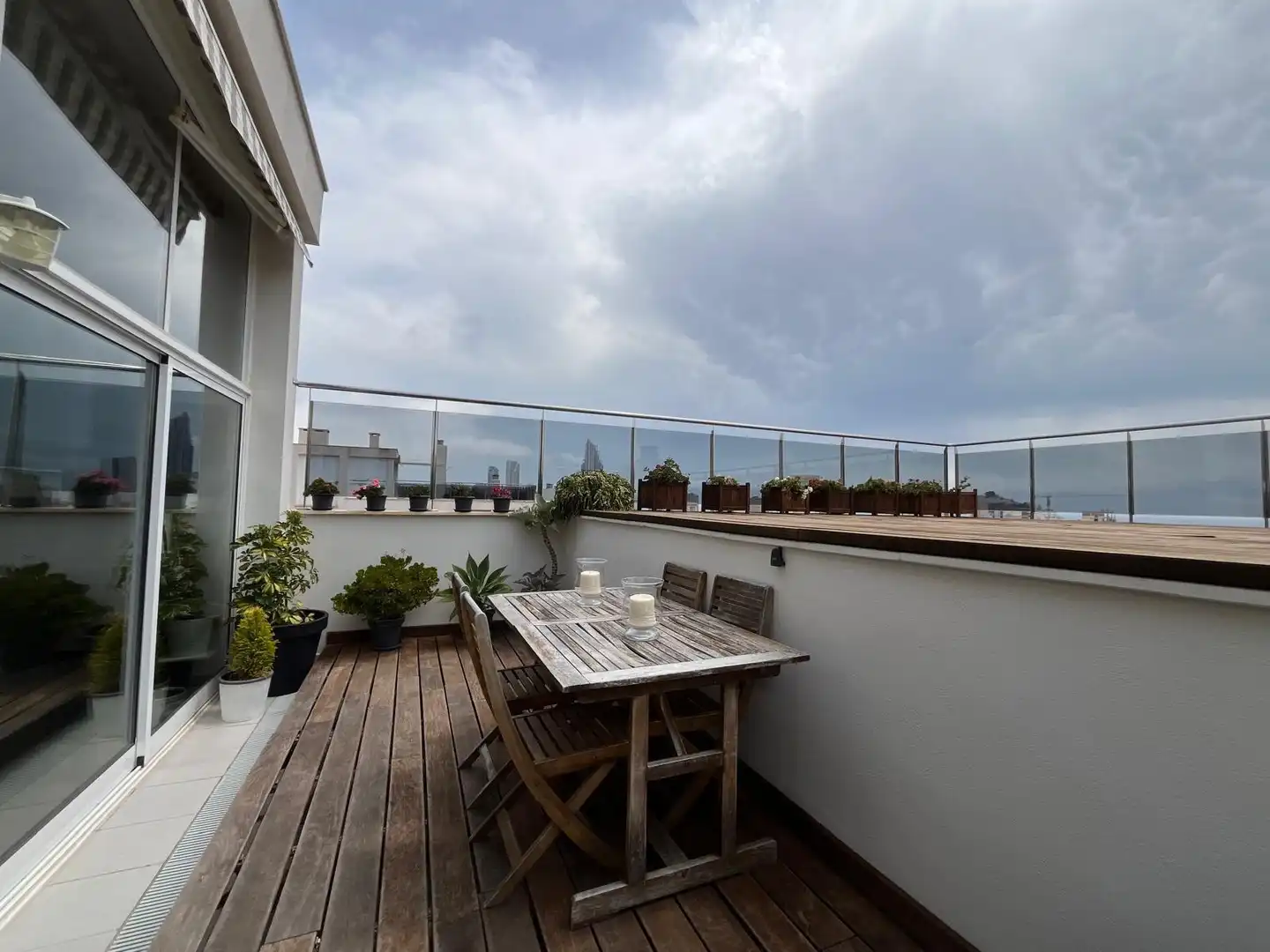 Terrassa de Àtic en venda en Villajoyosa / La Vila Joiosa amb Aire condicionat, Jardí privat i Terrassa