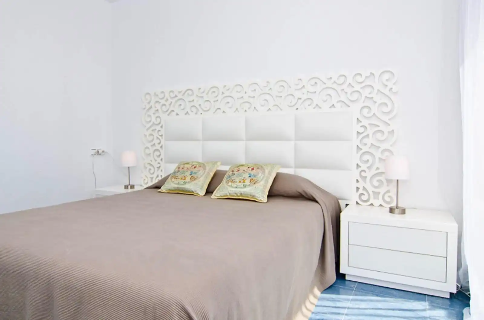 Bedroom of Attic for sale in Calpe / Calp  with Air Conditioner, Terrace and Furnished