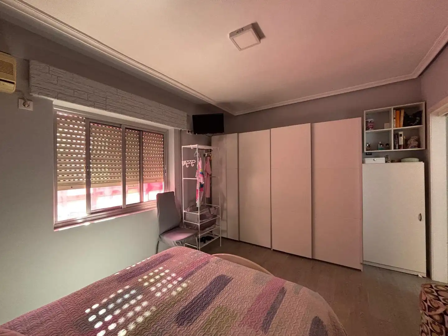 Bedroom of Flat for sale in Cáceres  with Air Conditioner, Terrace and Furnished