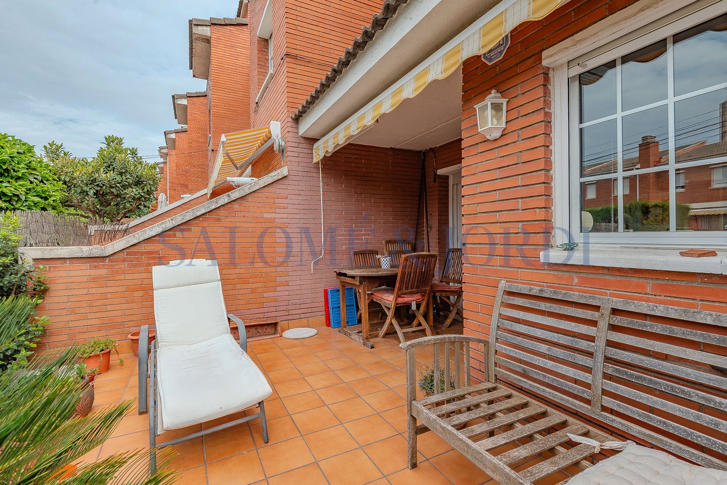 Terrassa de Casa adosada en venda en Cabrera de Mar amb Calefacció, Jardí privat i Terrassa