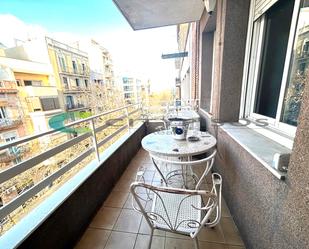 Balcony of Flat for sale in  Barcelona Capital  with Air Conditioner, Heating and Oven