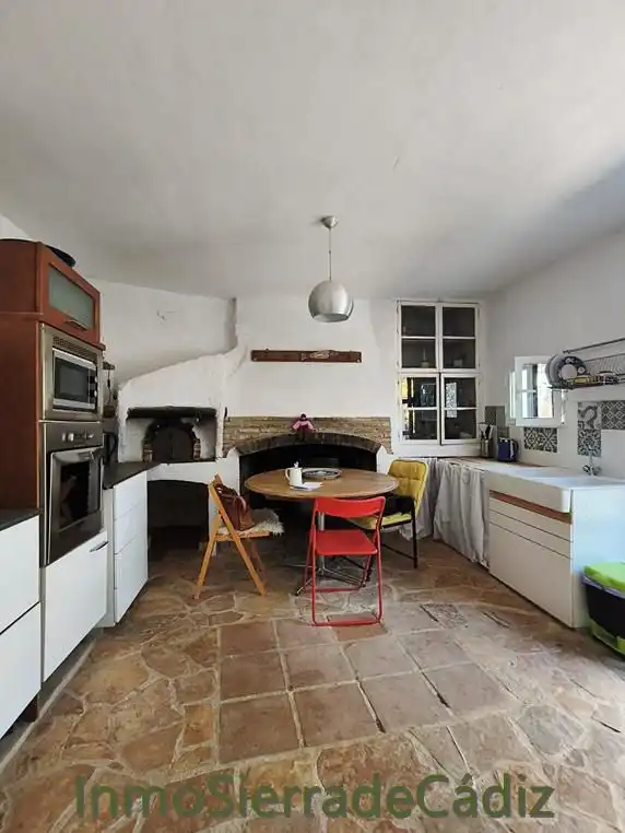 Cocina de Finca rústica en venta en Zahara con Jardín privado, Terraza y Trastero