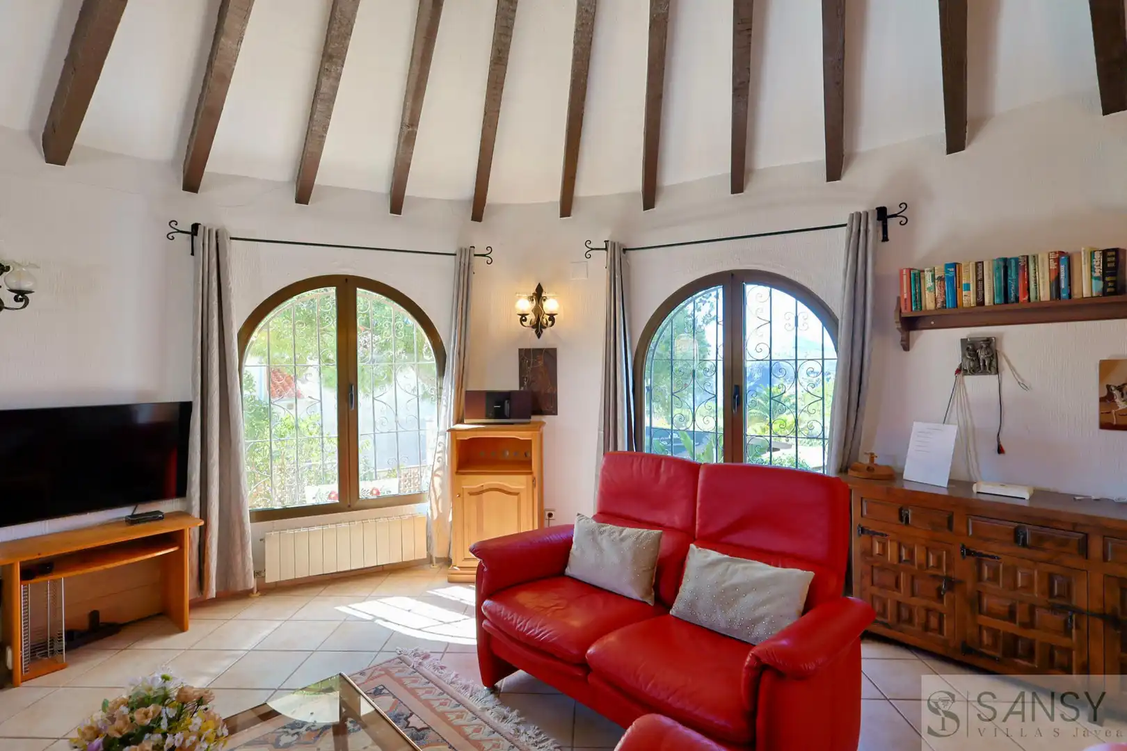 Sala d'estar de Casa o xalet en venda en Jávea / Xàbia amb Terrassa i Piscina