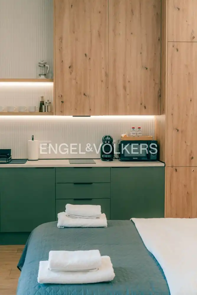 Kitchen of Apartments for sale in Valencia  with Air Conditioner, Heating and Furnished