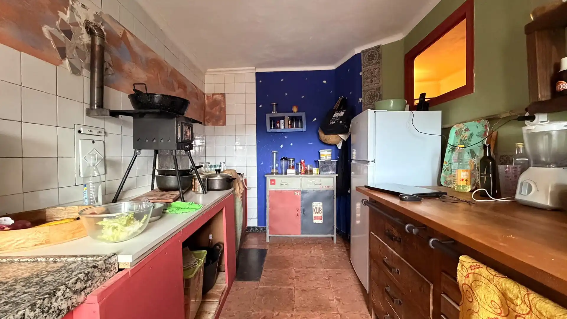 Cuina de Casa o xalet en venda en Azlor, Huesca