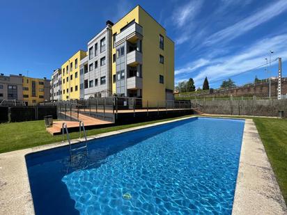 Swimming pool of Flat for sale in Oleiros  with Terrace