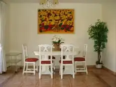 Menjador de Casa o xalet de lloguer en Mijas amb Aire condicionat, Terrassa i Moblat