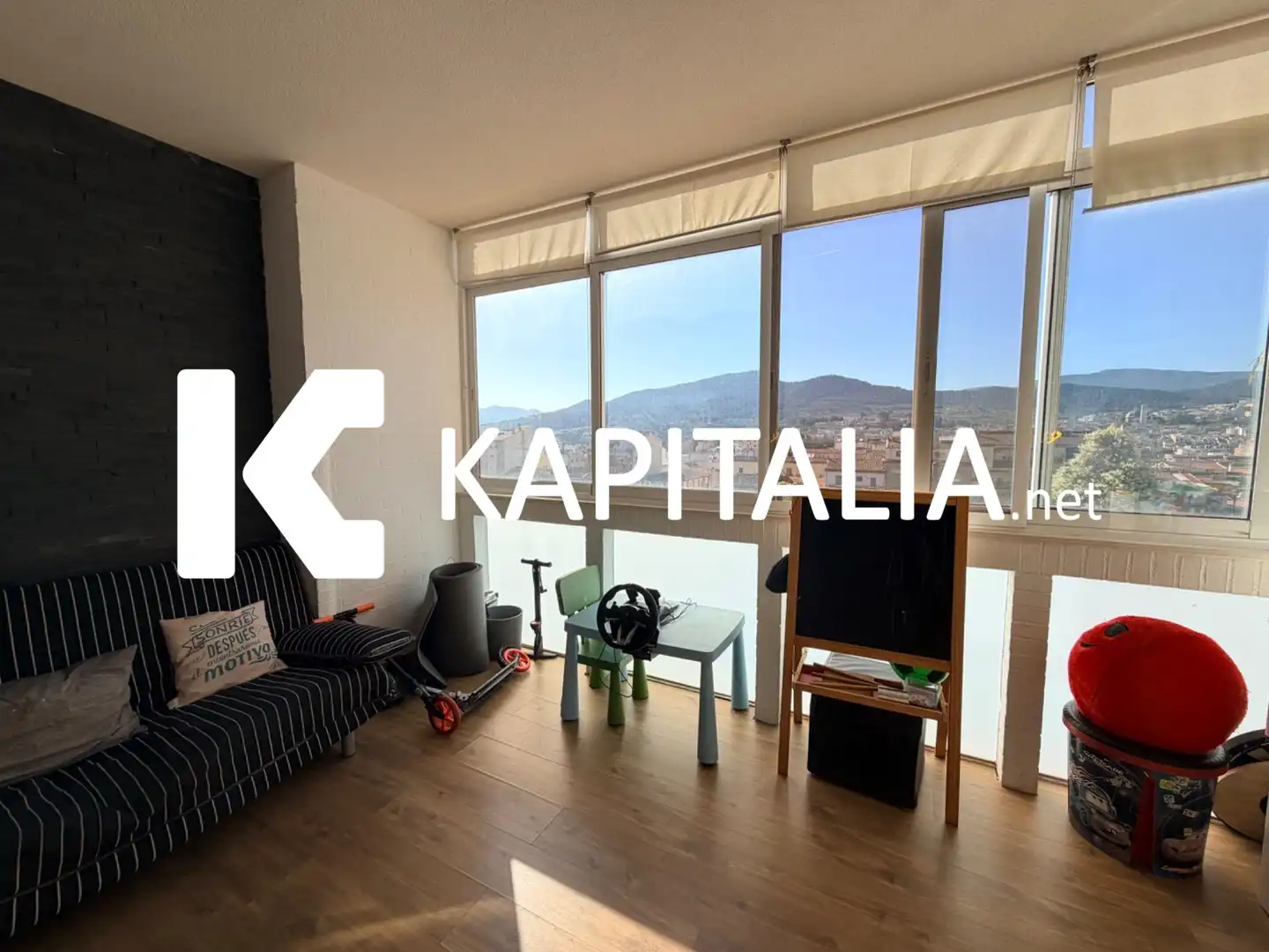 Living room of Flat for sale in Alcoy / Alcoi  with Air Conditioner, Heating and Terrace
