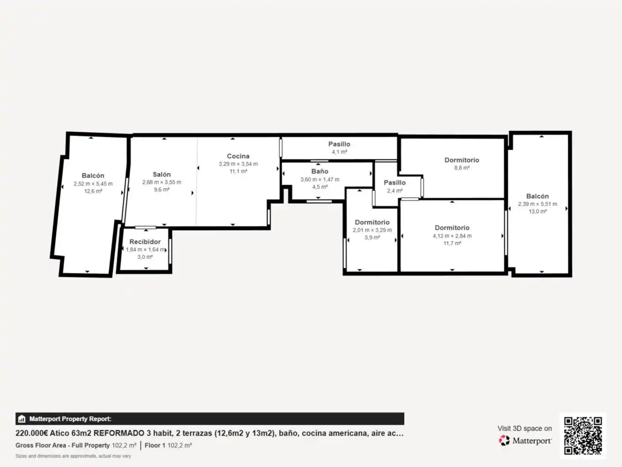 Piso en venta en Sant Vicenç Dels Horts con Aire acondicionado, Calefacción y Parquet