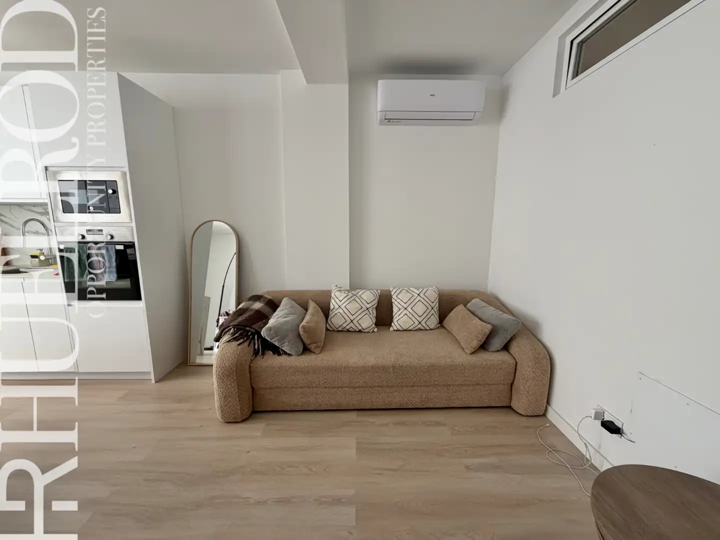 Sala de estar de Planta baja en venta en Calella con Aire acondicionado, Parquet y Terraza