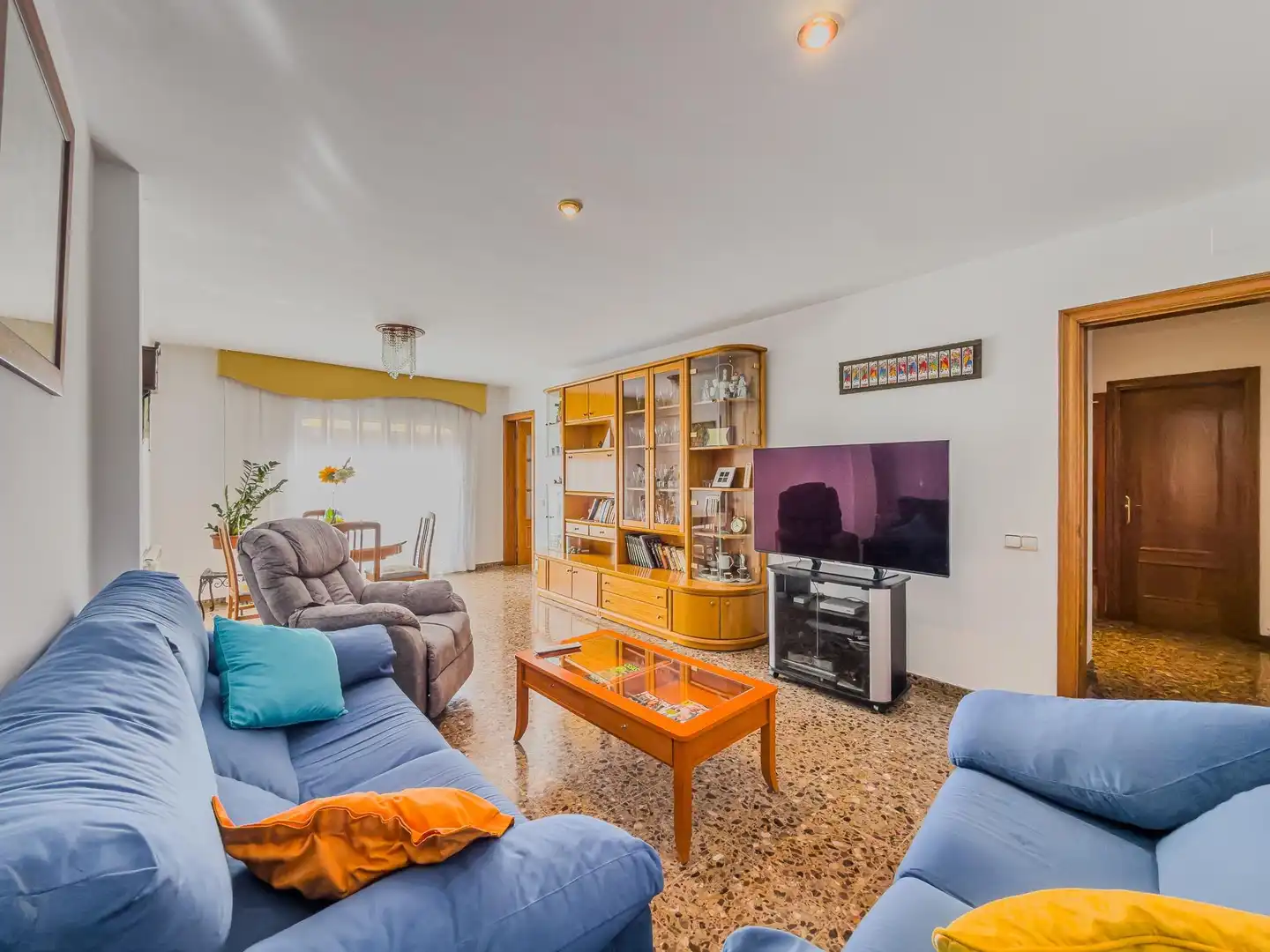 Living room of Houses for sale in Terrassa  with Heating, Terrace and Storage room