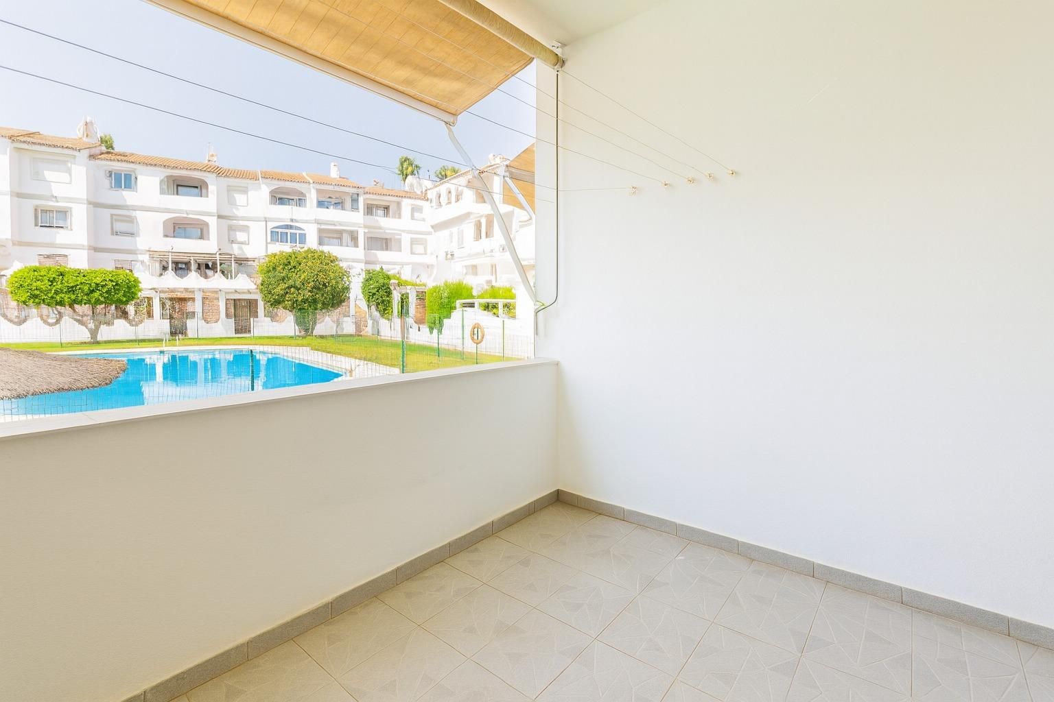Bedroom of Apartment for sale in Mijas  with Private garden, Terrace and Community pool