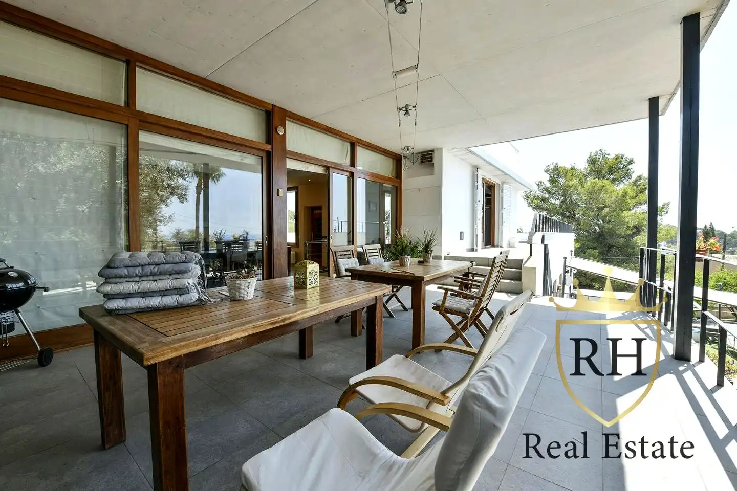 Terrassa de Casa o xalet en venda en  Palma de Mallorca amb Aire condicionat, Calefacció i Jardí privat