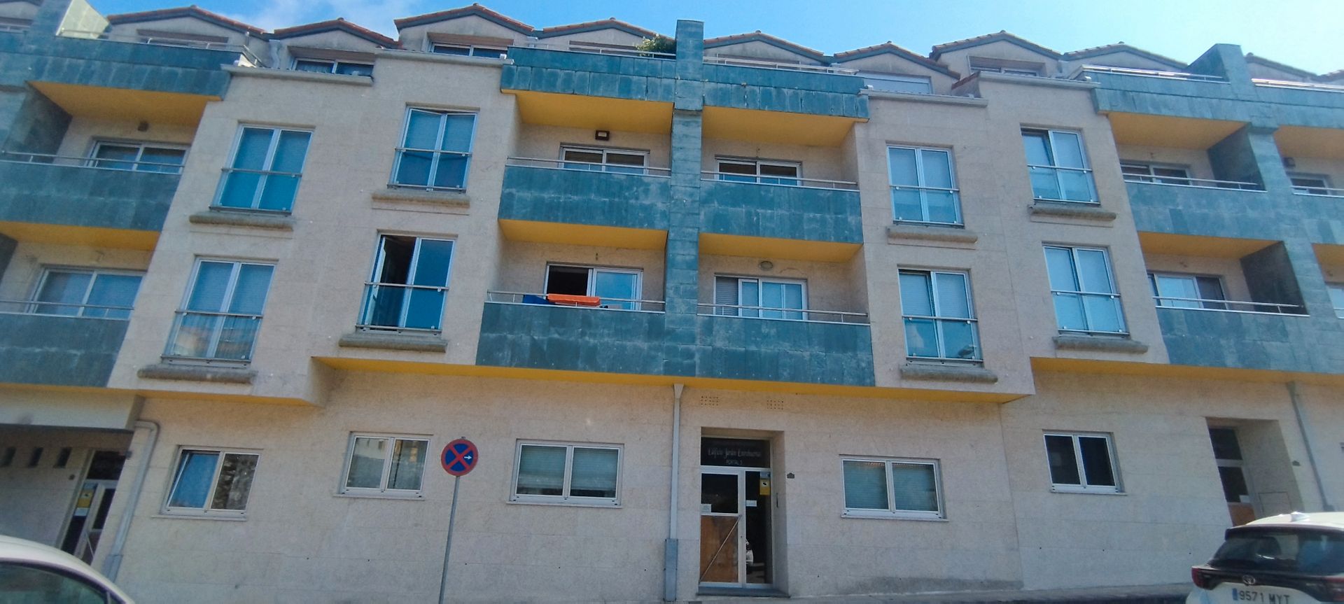 Exterior view of Apartment for sale in Baiona  with Heating, Parquet flooring and Storage room