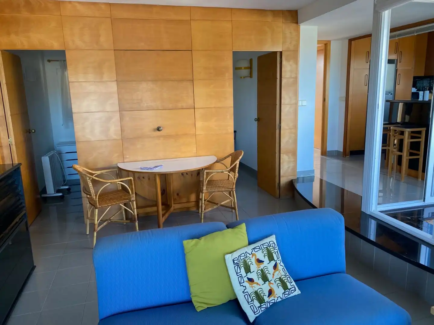 Wohnzimmer von Wohnung zum Verkauf in Palamós mit Heizung, Terrasse und Möbliert
