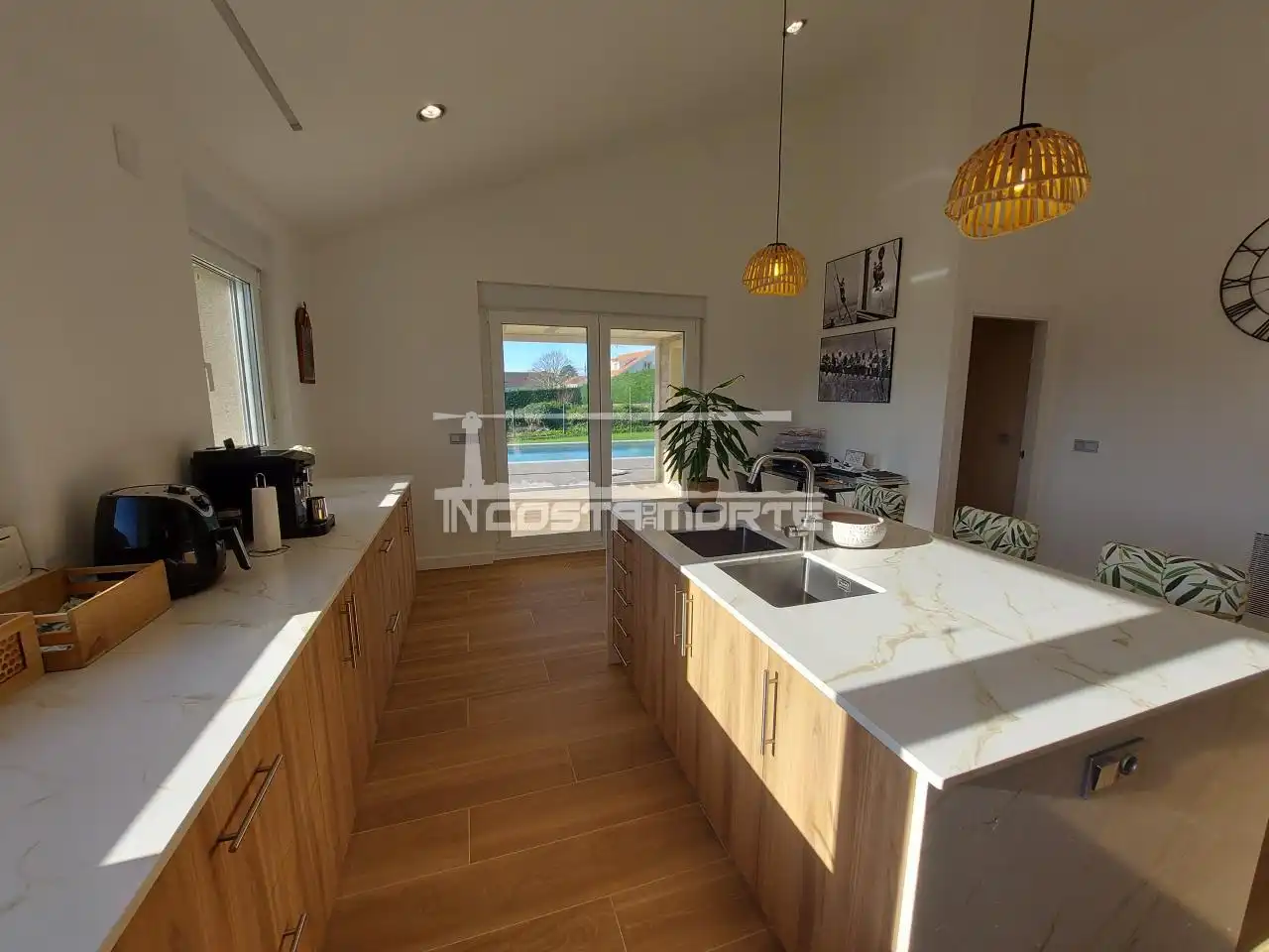 Kitchen of Houses for sale in Carnota  with Heating, Private garden and Terrace