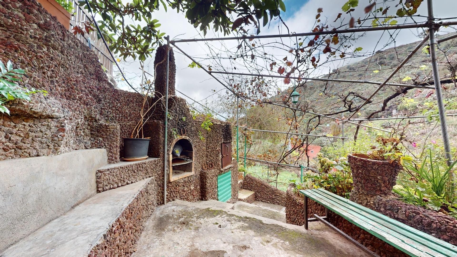 Jardín de Finca rústica en venta en Santa Brígida con Terraza, Trastero y Piscina