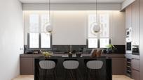 Kitchen of Flat for sale in  Madrid Capital  with Air Conditioner, Heating and Furnished