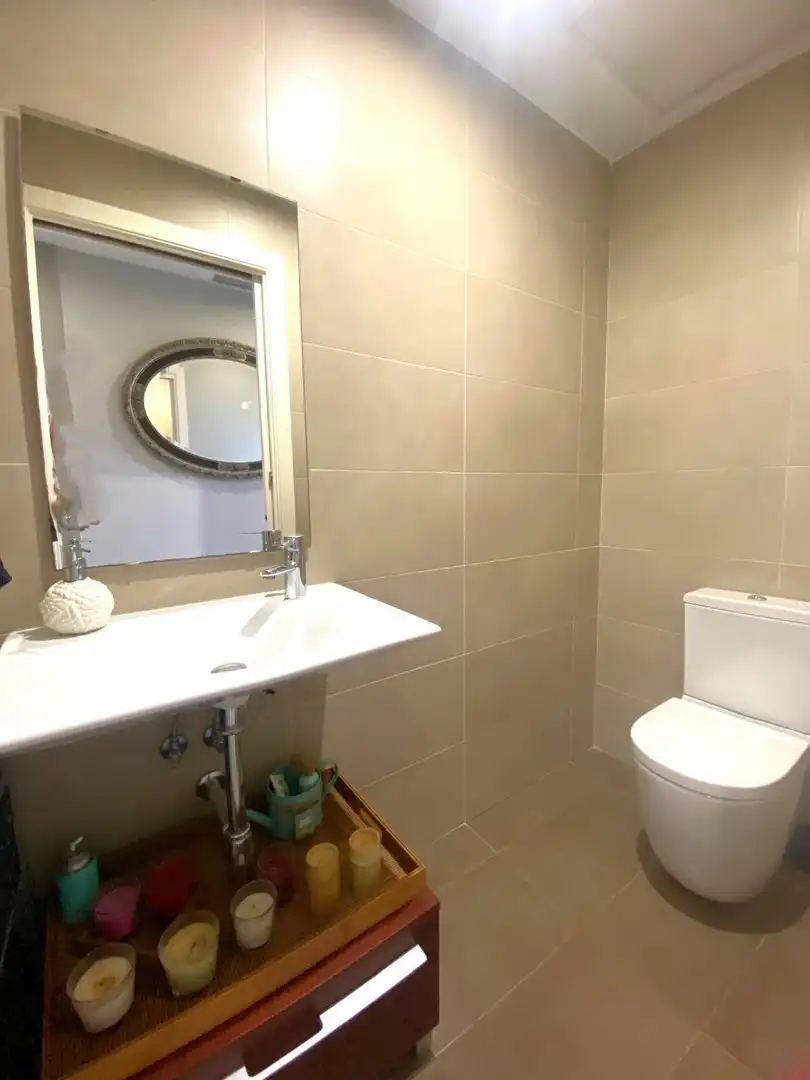 Badezimmer von Haus oder Chalet zum Verkauf in Sant Vicenç de Montalt mit Klimaanlage, Heizung und Privatgarten