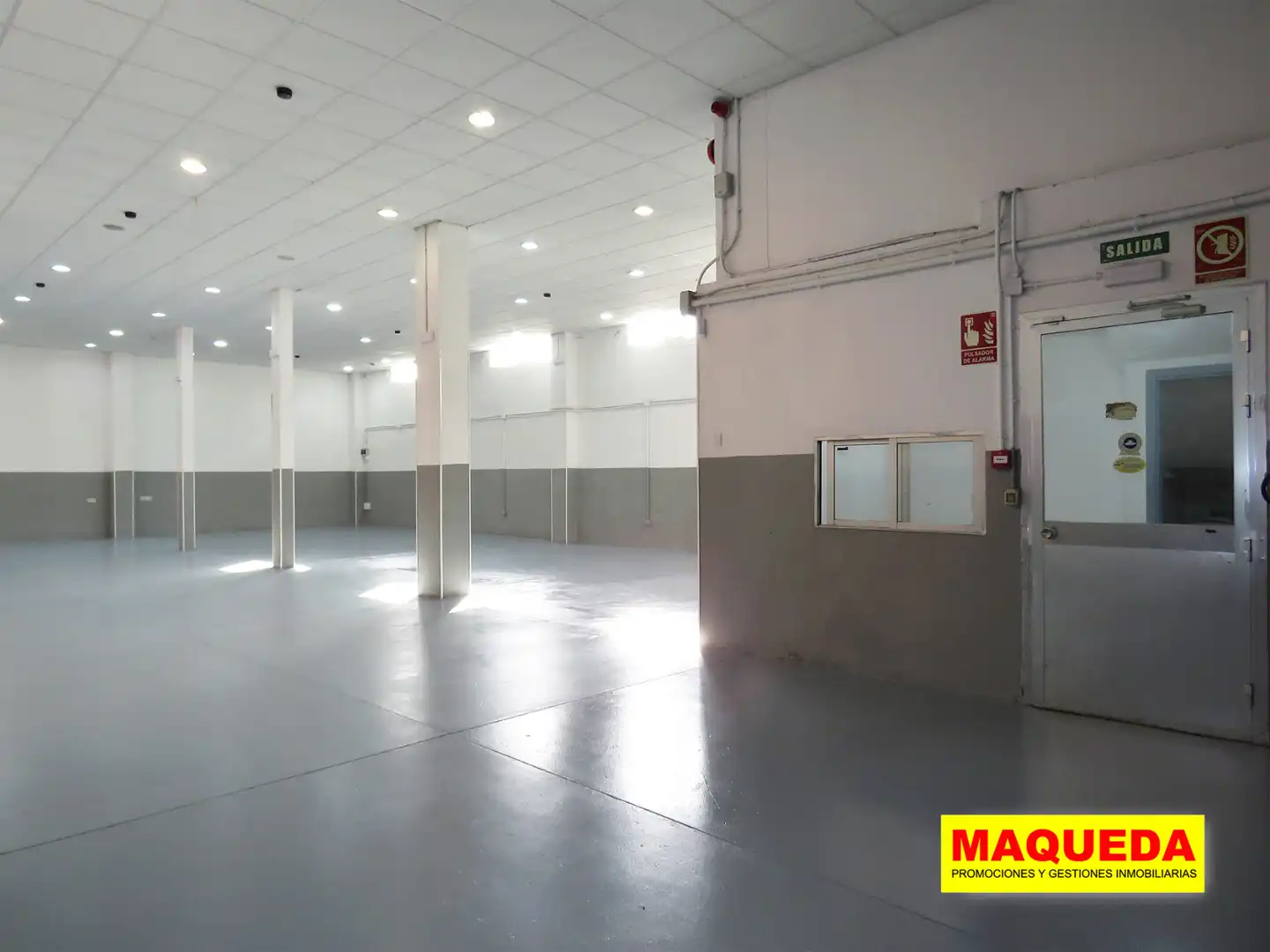 Nave industrial de alquiler en Leganés con Alarma