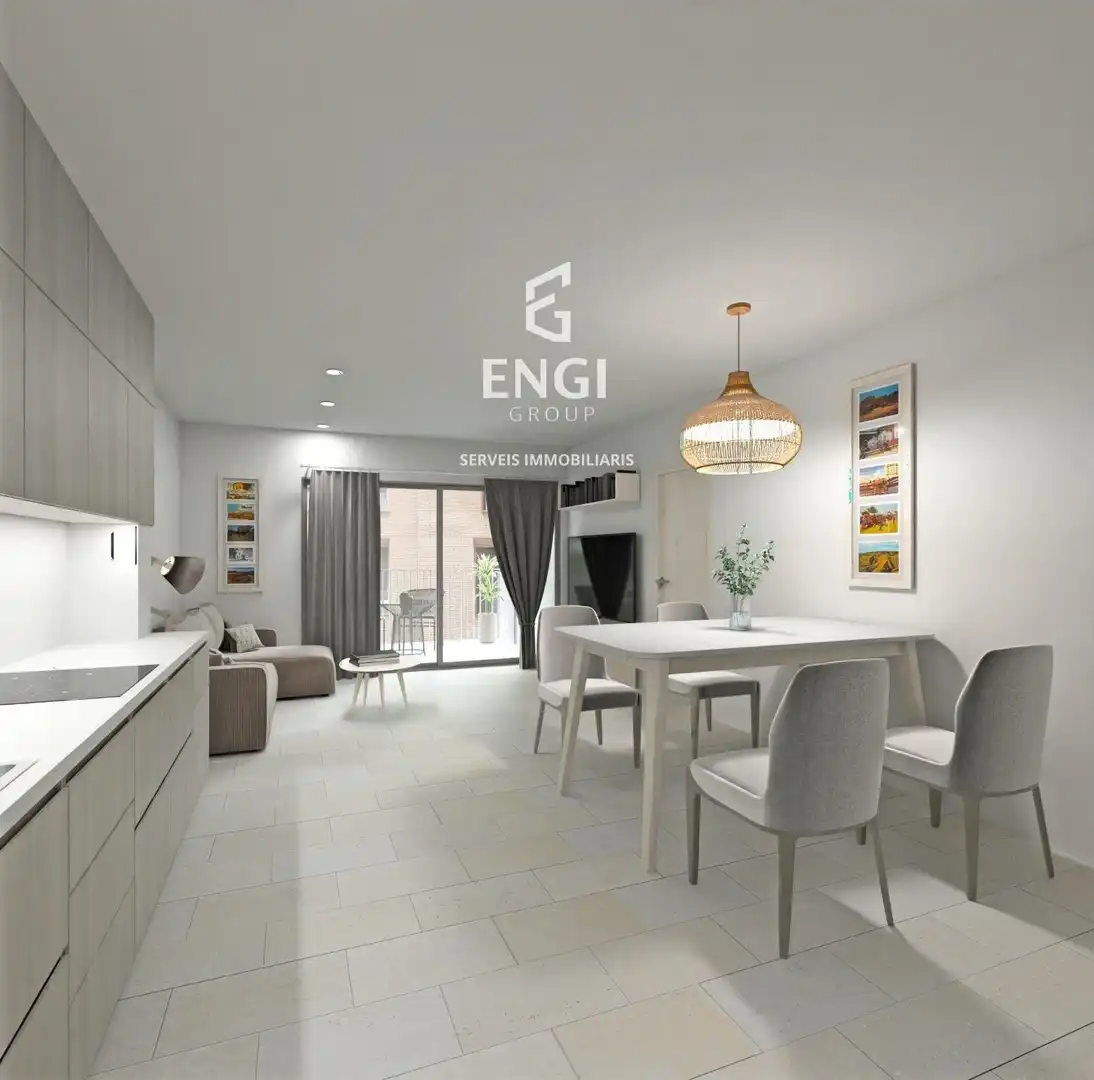 Sala de estar de Piso en venta en Torredembarra con Aire acondicionado, Calefacción y Terraza