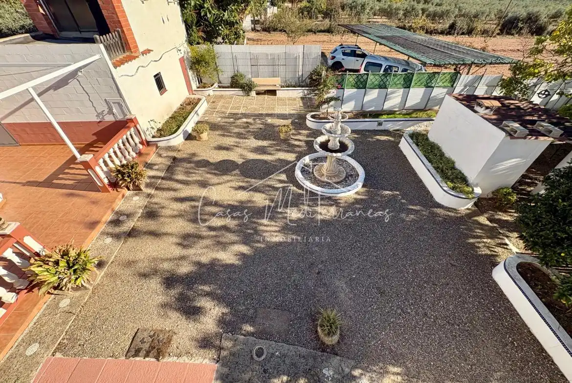 Terraza de Finca rústica en venta en Mont-roig del Camp con Jardín privado, Terraza y Piscina