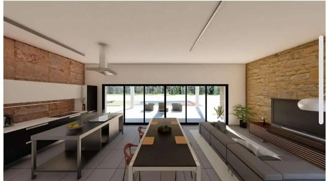 Cocina de Casa o chalet en venta en El Pinós / Pinoso con Calefacción y Piscina