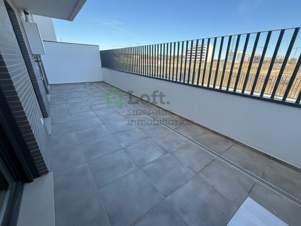 Terrassa de Apartament de lloguer en Badajoz Capital amb Aire condicionat, Calefacció i Piscina comunitària