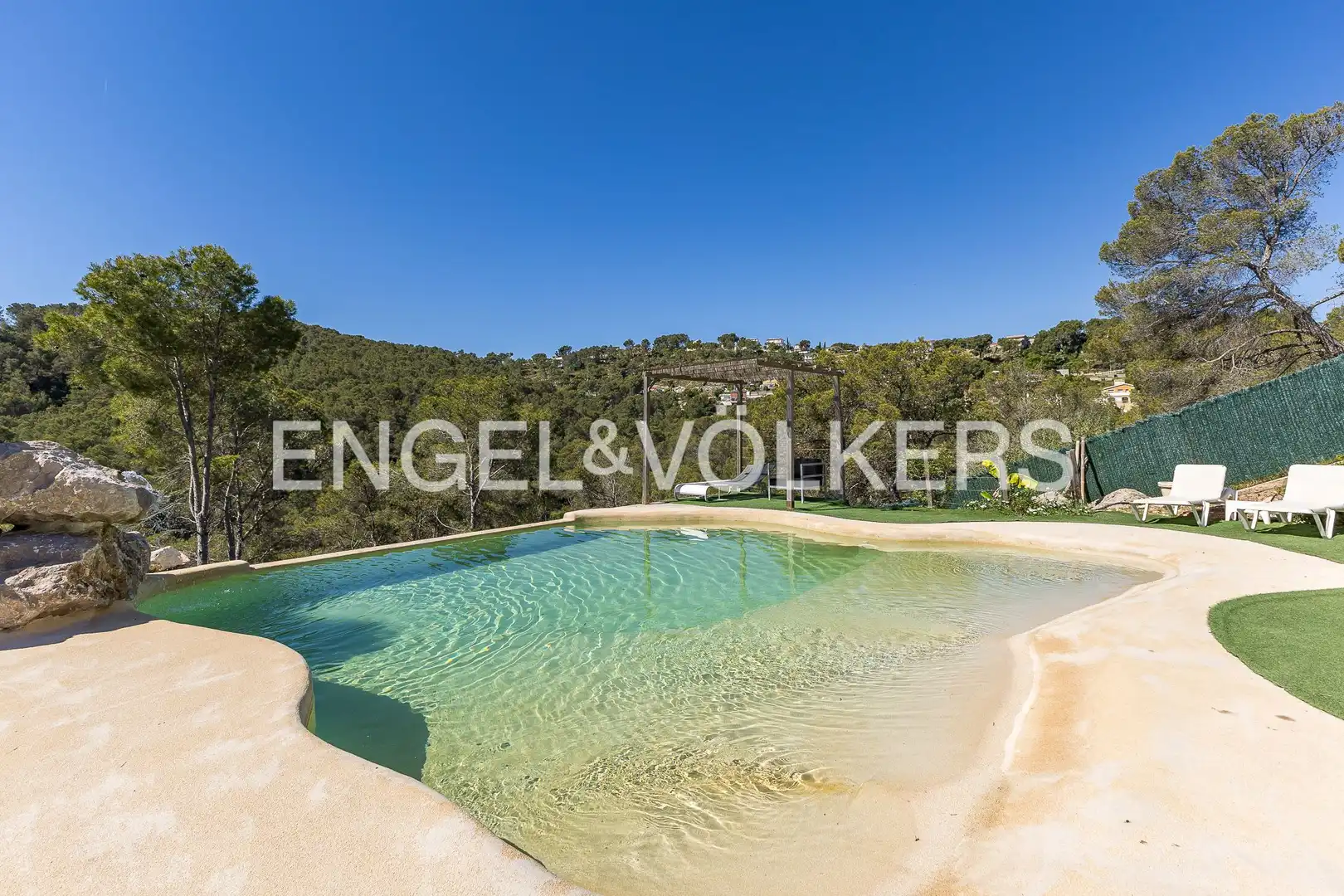 Piscina de Casa o xalet en venda en Sant Pere de Ribes amb Aire condicionat, Calefacció i Jardí privat