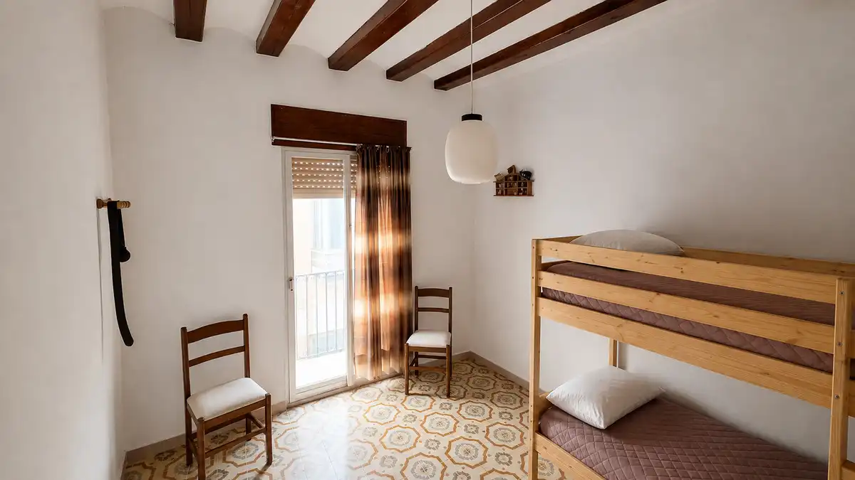 Bedroom of Houses for sale in Cullera  with Air Conditioner, Heating and Private garden