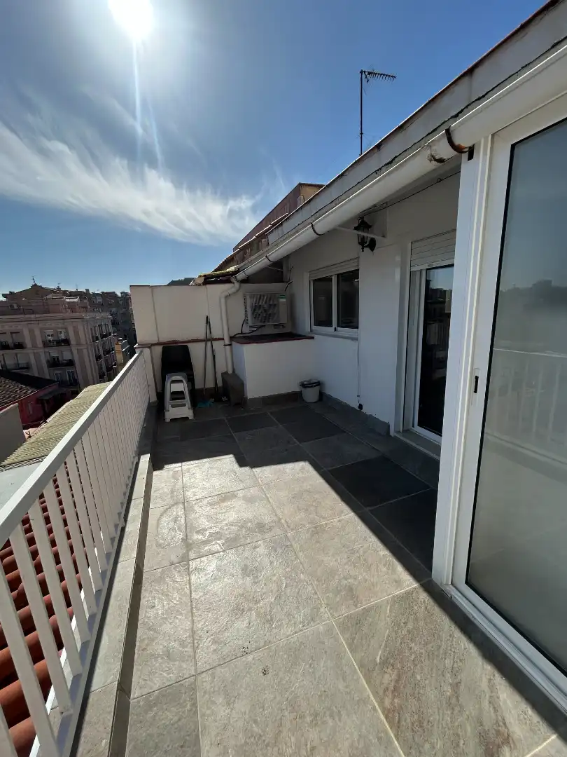 Terraza de Apartamento de alquiler en Barcelona con Aire acondicionado, Calefacción y Terraza