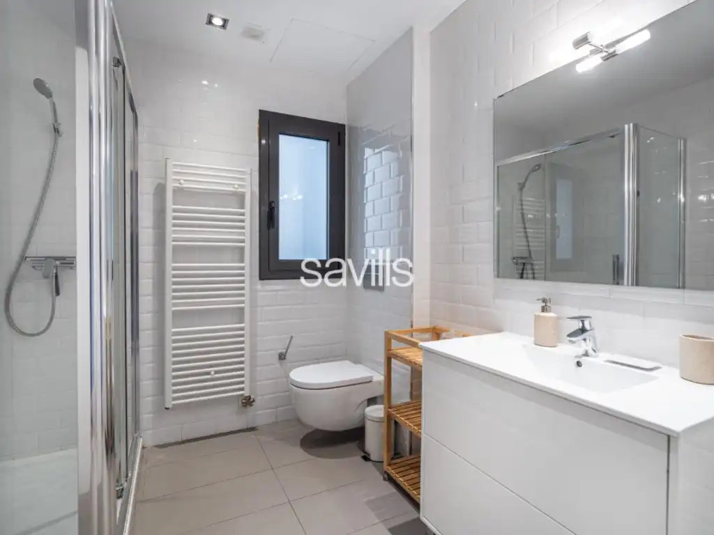 Baño de Casa o chalet en venta en Barcelona con Aire acondicionado, Amueblado y Horno