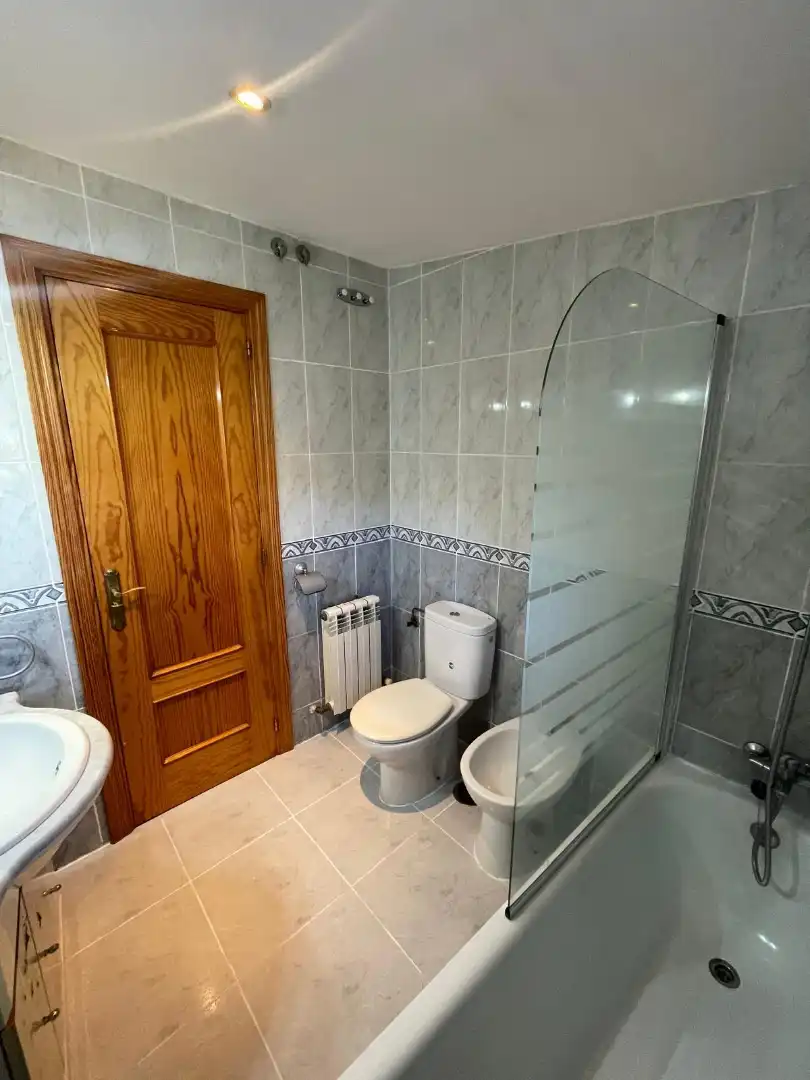 Bathroom of Flat for sale in El Álamo  with Heating, Furnished and Oven