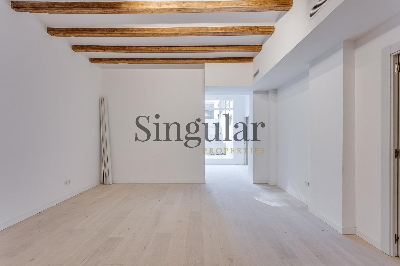 Menjador de Dúplex en venda en  Barcelona Capital amb Aire condicionat, Calefacció i Jardí privat