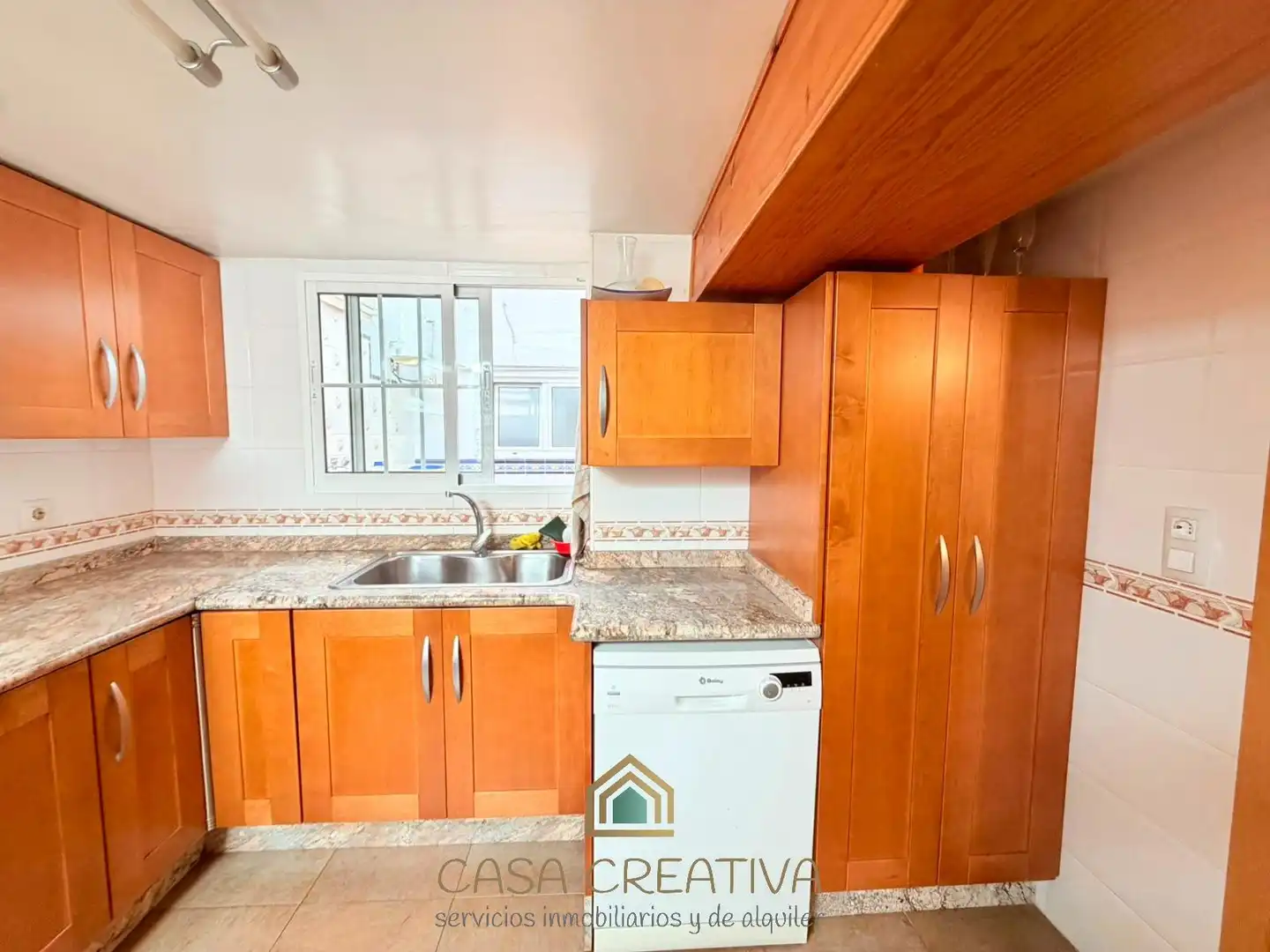 Cocina de Casa adosada en venta en Xàtiva con Aire acondicionado, Calefacción y Terraza