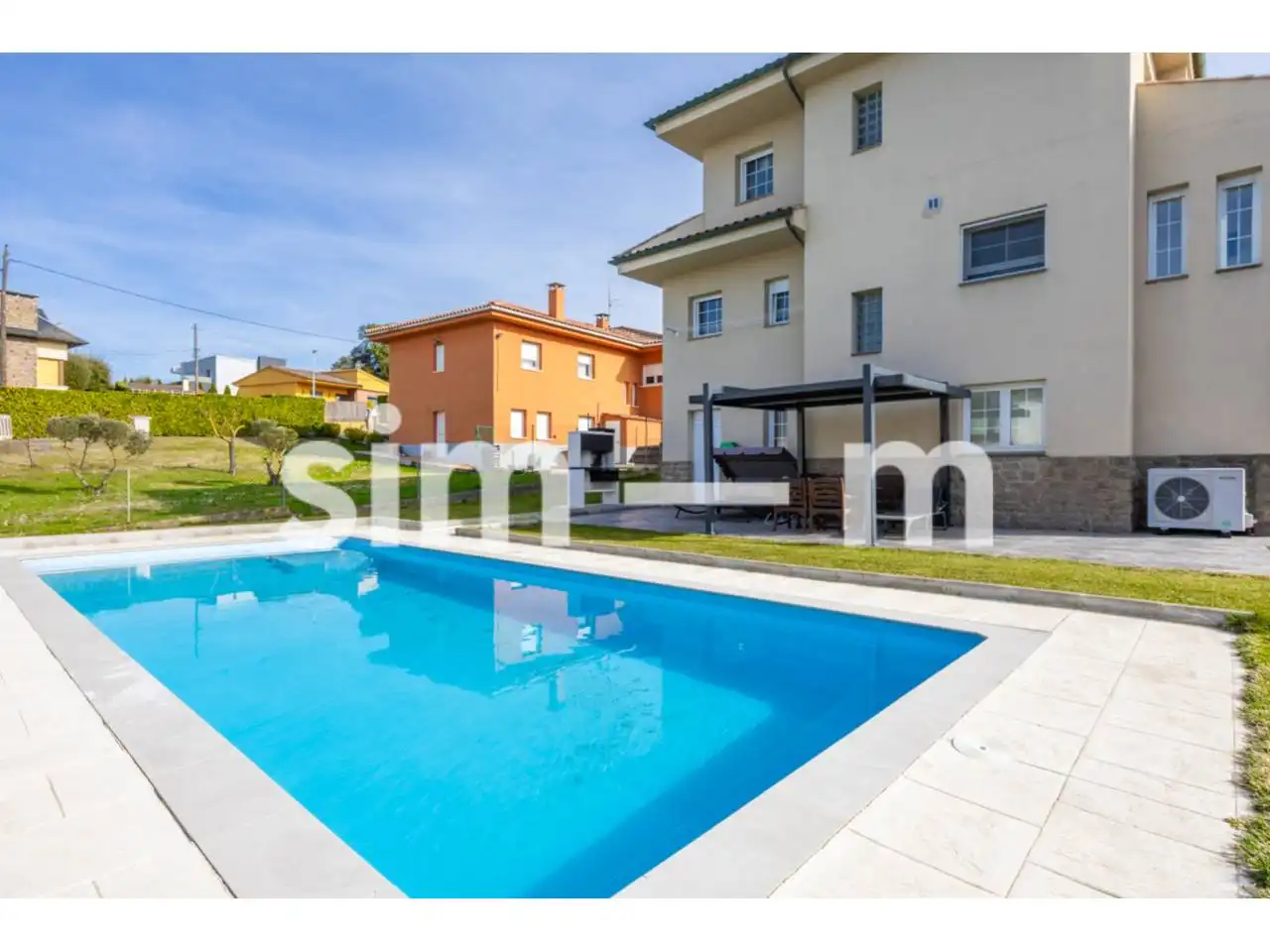 Piscina de Casa o xalet en venda en Taradell amb Aire condicionat, Calefacció i Jardí privat