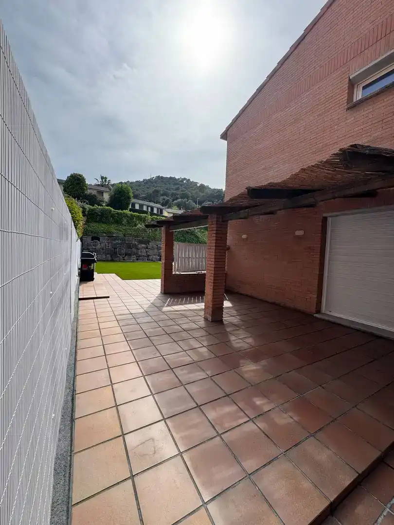 Terraza de Casa o chalet en venta en Vallromanes con Piscina y Balcón