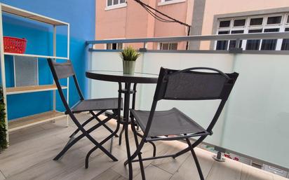 Balcony of Study to rent in Las Palmas de Gran Canaria  with Air Conditioner, Terrace and Balcony