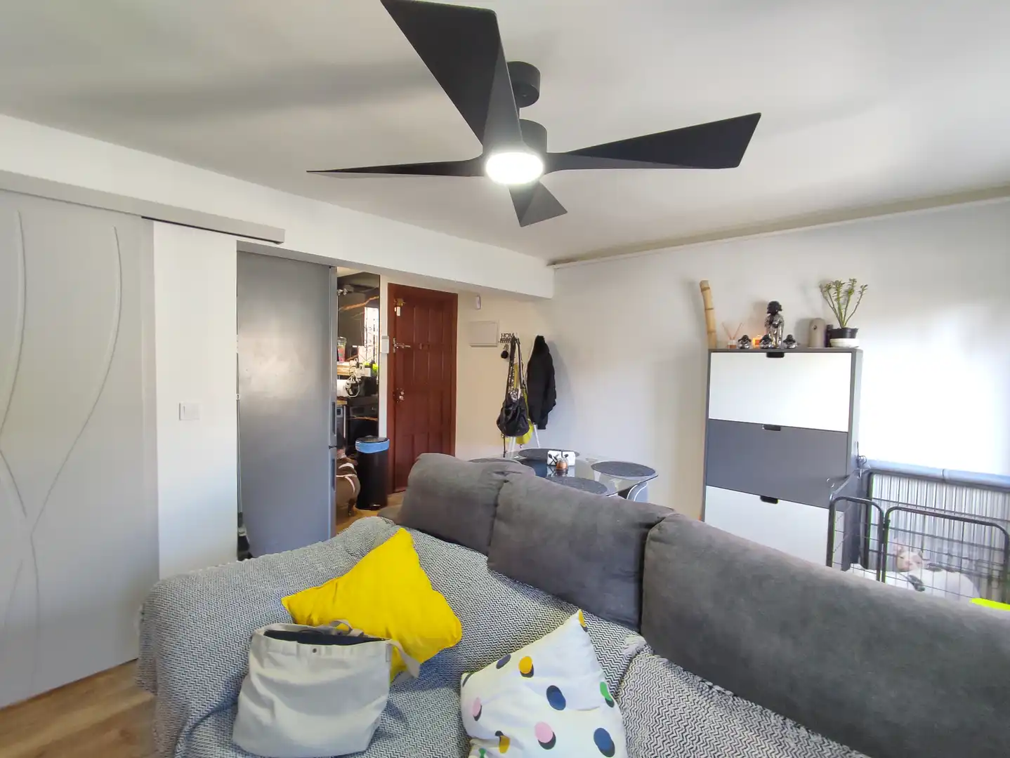 Sala de estar de Piso en venta en Torremolinos con Aire acondicionado, Amueblado y Horno