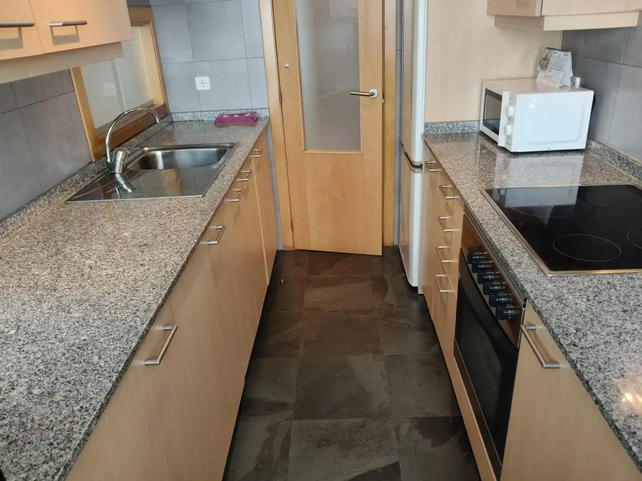 Kitchen of Flat for sale in Cariño  with Heating, Storage room and Furnished